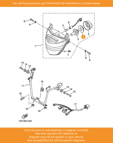 Yamaha holder bulb - yamaha,