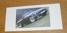 TVR V8 S Brochure Flyer 1991 -