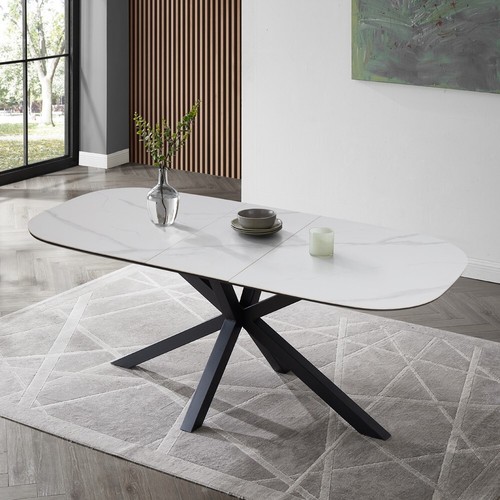 Ceramic dining table extending - dining,