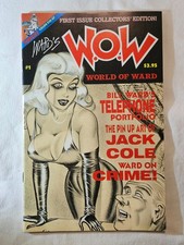 W.O.W. The WORLD Of WARD #1 Bill Ward,Jack Cole 1990 Comic Book HIGH GRADE!