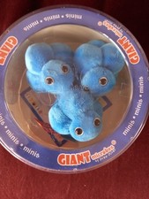 Giant Microbes Minis Staphylococcus Plush Soft Toy Set of 3 In Petri Dish