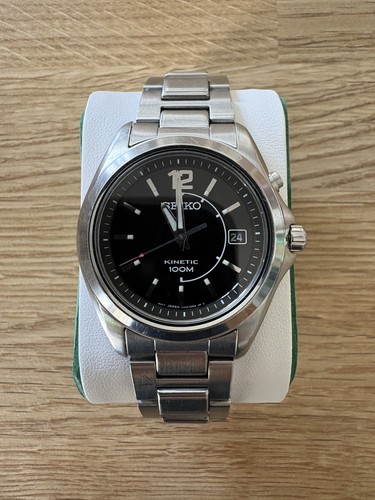 Seiko kinetic mens quartz - kinetic,