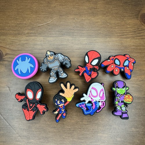 8pcs spider man - 8pcs, charms