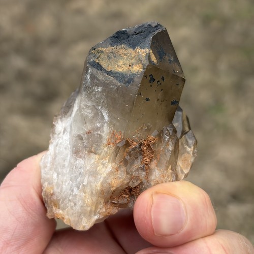 Natural citrine point - natural,