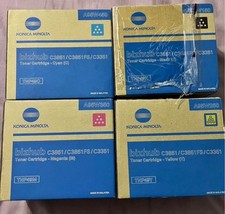 4 x Original Toner Konica