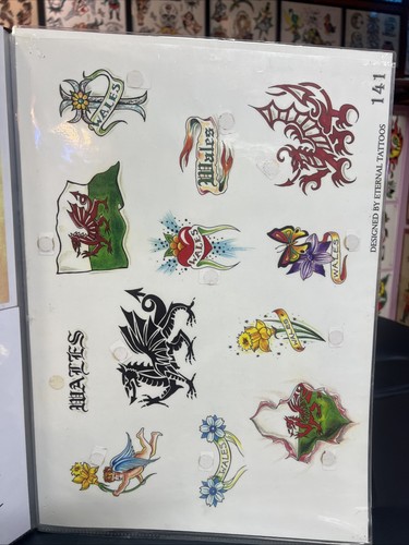Vintage wales tattoo - vintage,