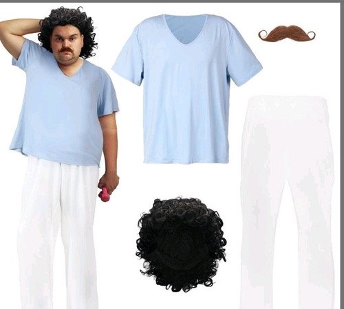 Nacho libre costume cosplay - nacho,