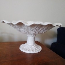 VINTAGE RARE COPELAND SPODE ENGLAND CAKE STAND DISH Plate 11"  Wide 5.5" High