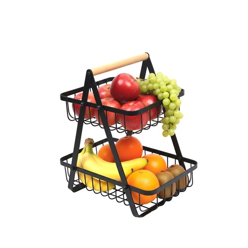 Tier black fruit basket - tier,