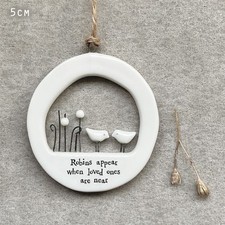 East of India Porcelain Hanger