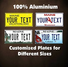 Maine State Custom Tag Auto OR