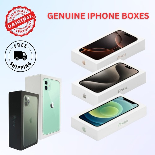 Genuine apple iphone empty box - apple,