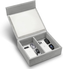 BLOCK Box'S Faraday Box for Car Keys | Extra Large Dual Compartment 23.3 X 19.5