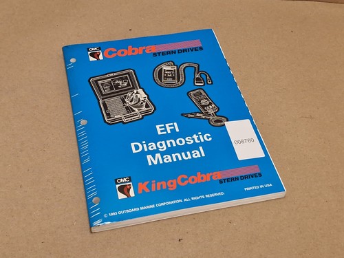 Cobra omc efi - cobra, diagnostic