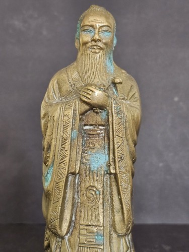 Mid 20th century brass statue - 20th-century,