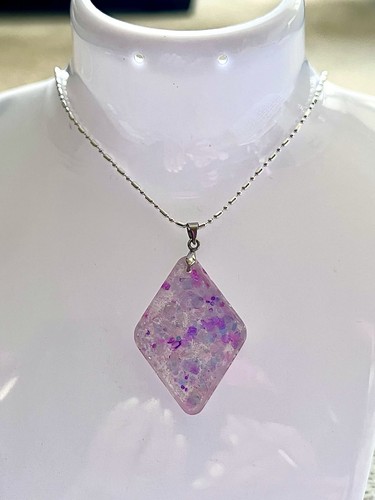 Resin necklaces - 2,