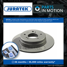 2x Brake Discs Pair Solid fits