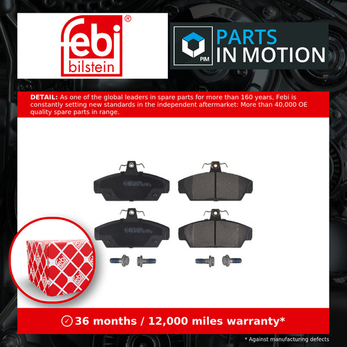 Brake pads set fits mgf - set,