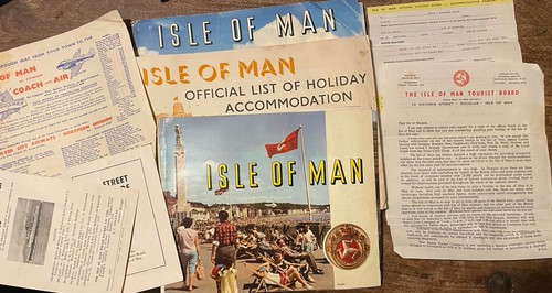 Vintage isle man travel - isle, of
