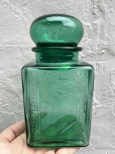 Vintage large green - green, glass