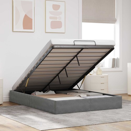 Vidaxl ottoman bed frame - bed,