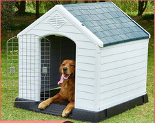 Pet Kennel House Weatherproof For Indoor And Outdoor Pet Shelter - 427