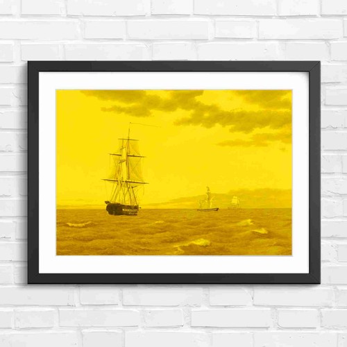 Vintage sailing ship - vintage,