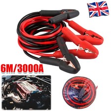 Heavy duty jump leads - 6+6m,