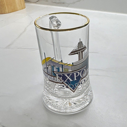 Expo 2000 hannover glass beer - expo,