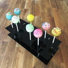 Cake Pop Stand Rectangle - Black