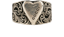 Gucci Heart Ring Sterling