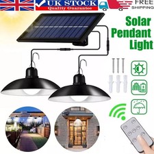 UK 2 Head LED Solar Powered
