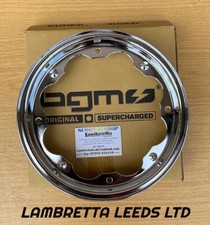 LAMBRETTA CHROME BGM WHEEL RIM - GP - LI- SX - TV BRAND NEW