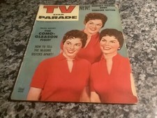 1956 McGuire Sisters,Bambi Linn,Irish McCalla,candid Magda Gabor,Zsa Zsa,Eva