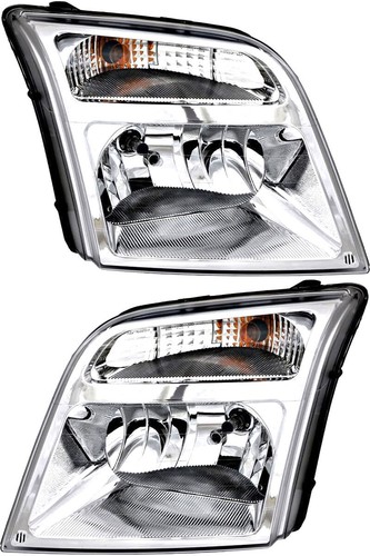 Pair right left headlights - right,