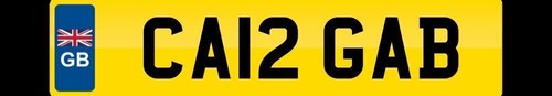 Private registration number - registration,