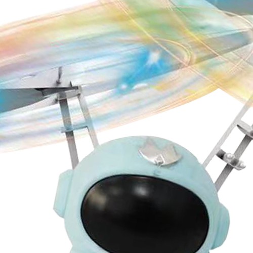 Flying spaceman drone toy - flying,