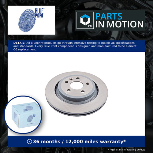 Brake discs pair vented - discs,