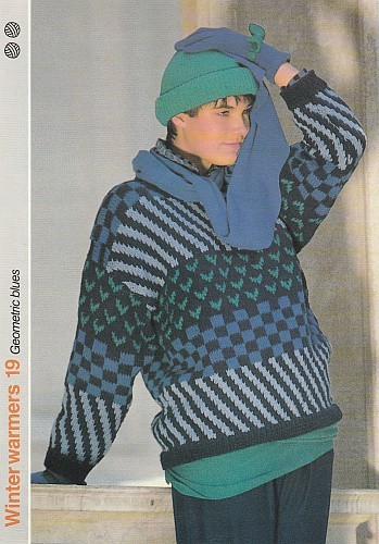 Ladies knitting pattern - ladies, pattern.winter