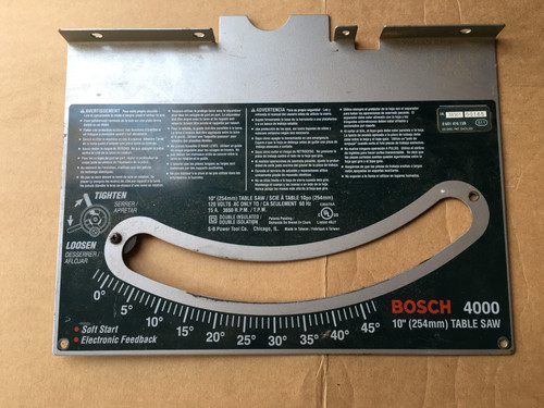 Bosch 4000 table - 4000, genuine