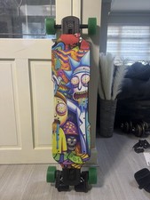 Evolve GTR Carbon Custom R&M Electric Skateboard Street & AT Wheels