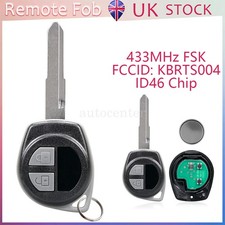 for Suzuki 2 Button Remote Car