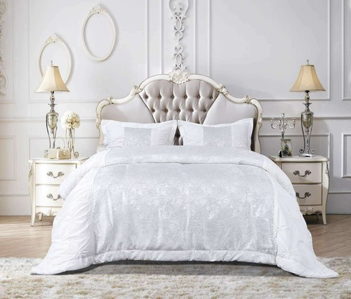Luxury jacquard bedspread - luxury,