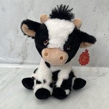 Keel Toys Keeleco Cow Small Plush Teddy Soft Toy