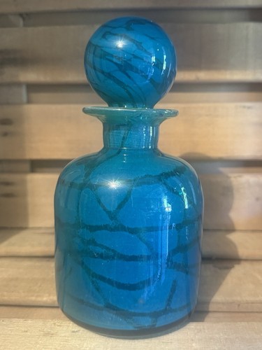 Turquoise blue bottle - blue,