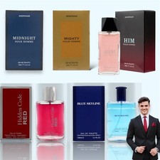 5 X Men's Aftershave Gift Set Eau De Toilette Mighty/OUD/GOLD Pour Homme Job-Lot