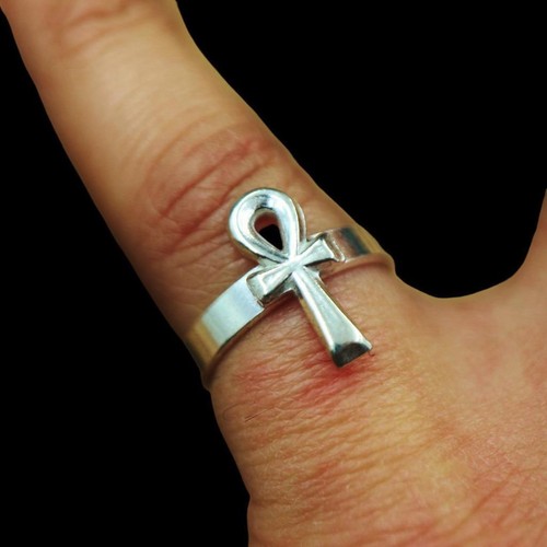 Oxidized handmade silver ring - handmade,
