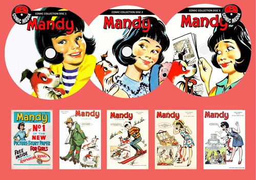 Mandy comics annuals - mandy, &