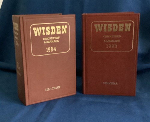 Wisden cricket almanacks - wisden, ~