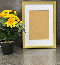 Gold Colour Photo Frame Picture Frame With White Mount A1 A2 A3 A4 A5 Home Décor